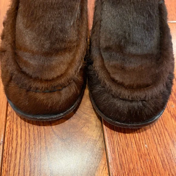 Dries Van Noten Dark Brown Haircalf Loafers - Picture 8 of 10